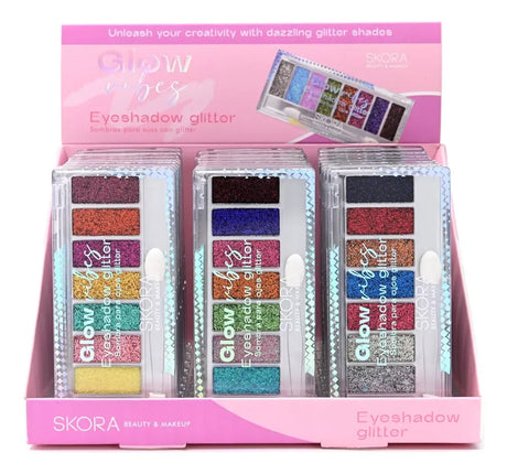 Sombra Para Ojos Glitter Glow Vibes Con Aplicador Modelo 3 39554