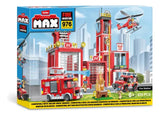 Zuru Max City Box Playset Fire Station 976pzs 83165 7646