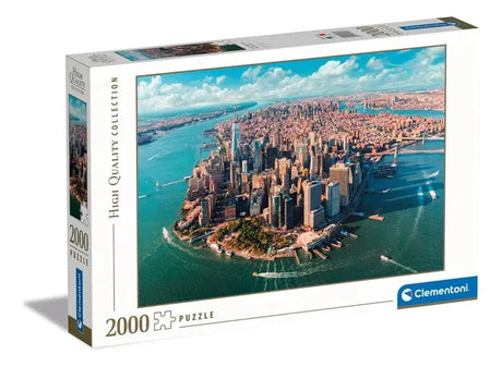 Puzzle Hqc Lower Manhattan 2000 Pzas 32080 Clementoni