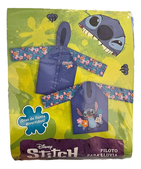 Piloto Lilo y Stich TS Azul Con Flores 27157
