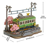 Robotime Puzzle 3d Tranvia Viaje De Sakura Tgs02 Rolife