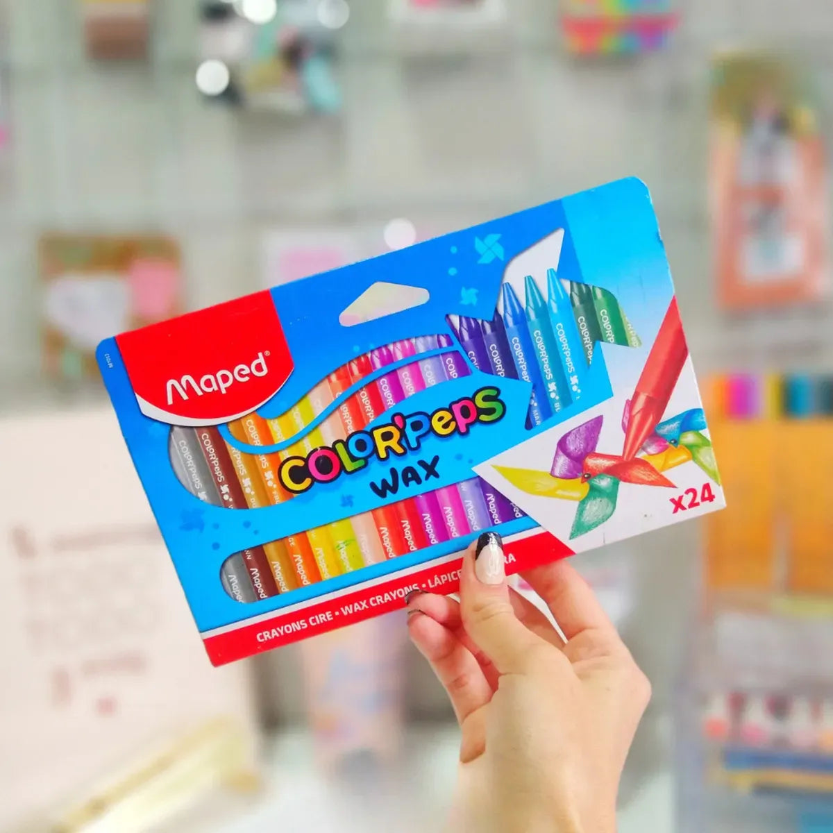 Maped Color Peps x24 Ceras Grasas 861013