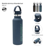 Wanderlust Botella Termica Con Tapa Y Agarre 40598