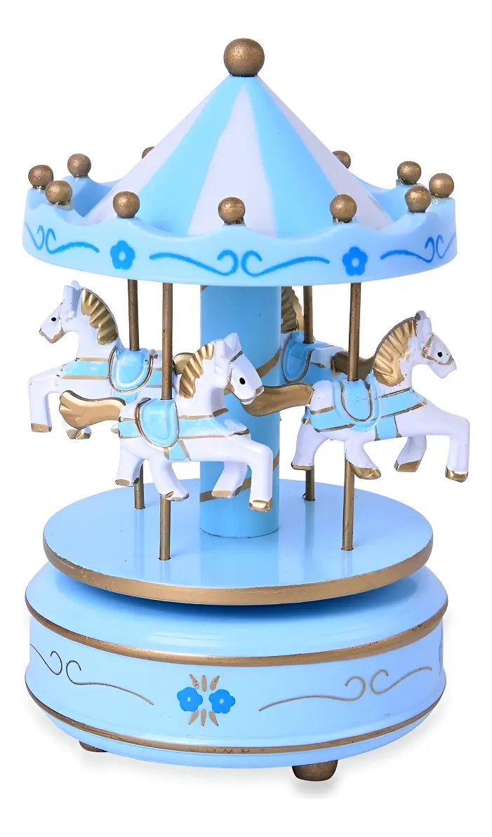 Cajita Musical Carrousel Con Luz 1841494