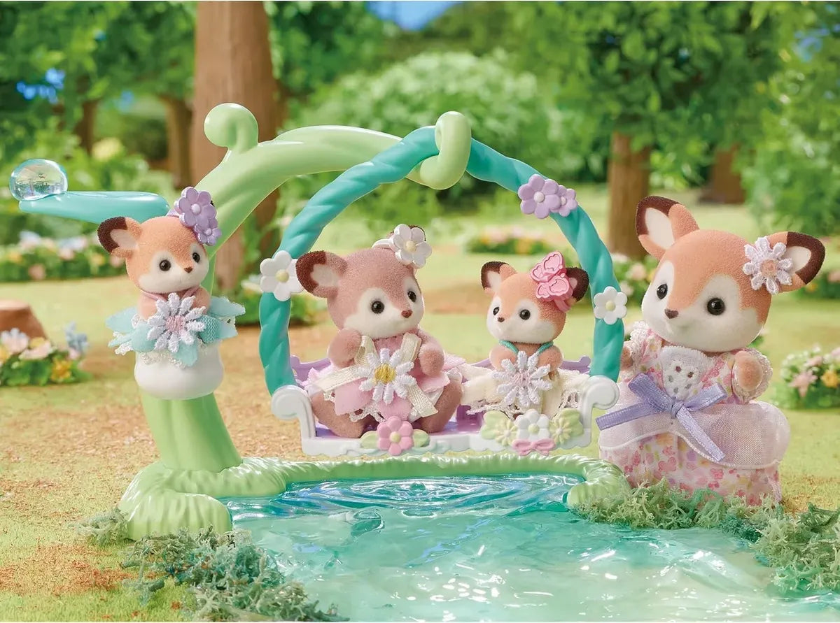 Sylvanian Families Bebes Ciervo en el columpio 5801