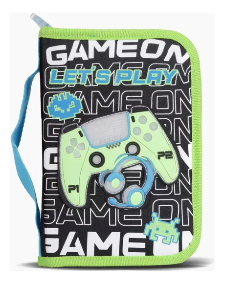 Footy Cartuchera ridiga con un cierre Game On F53094.01.UNICO