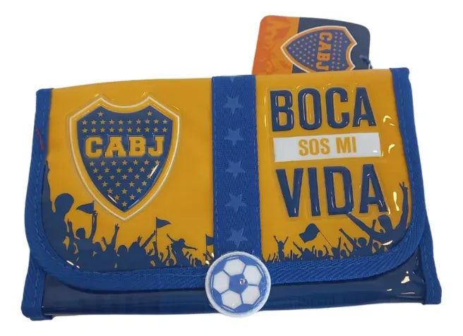 Cresko Cartuchera desplegable Boca Junior B0455