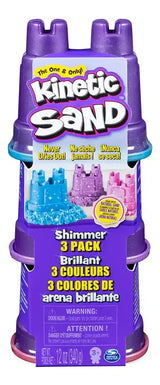 Kinetic Sand Brillant Set x3 Castillos 340g 71457