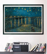 Puzzle Hqc Museum Noche Estrellada Sobre el Rodano 1000 Pzas 37089 Clementoni