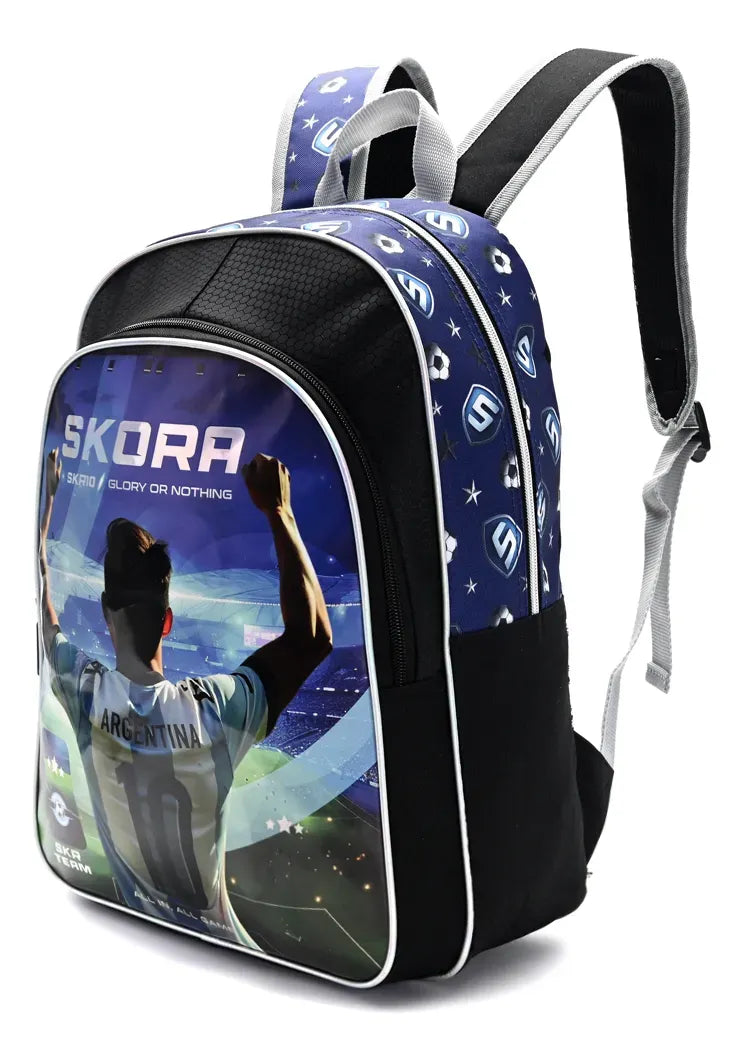 Mochila Let´s Play Futbol camiseta con llavero 16P 42951