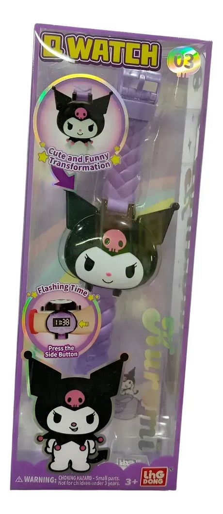 Reloj Kuromi Kty09835 Tapimovil