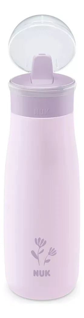 Nuk Vaso Mini-Me Flip Acero 500ml Lila +12m 10225329