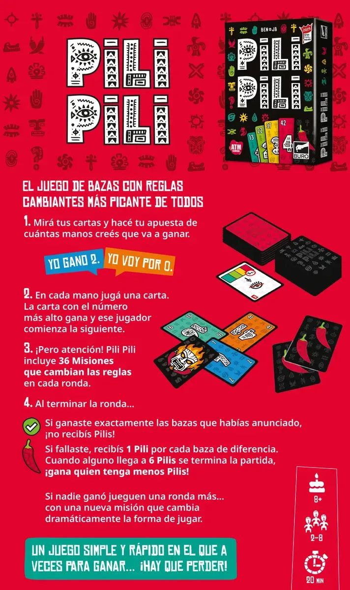 Juego Pili Pili Buro PLPL