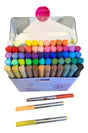 Marcadores Acrílicos con Estuche X60 Colores SL7110