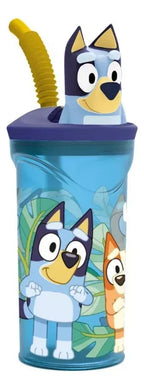 Vaso con figura 3D Bluey 360ml 1021