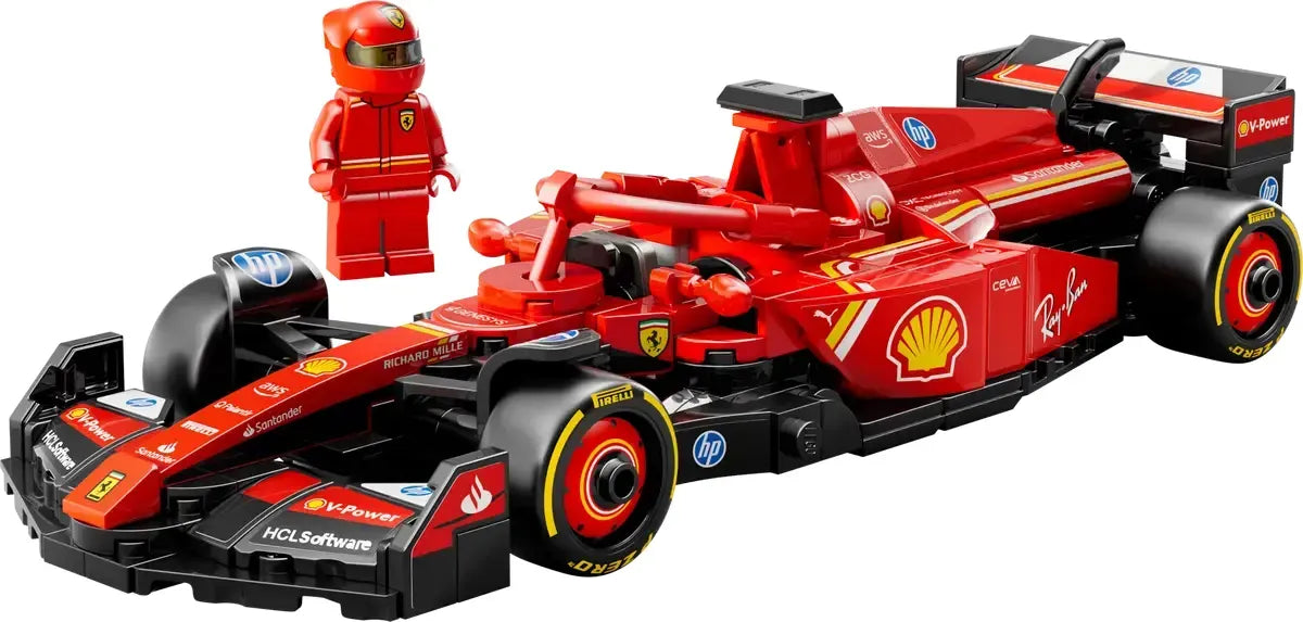 LEGO Speed Champions Coche de Carreras Ferrari SF-24 F1 77242