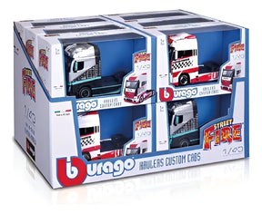 Bburago 1:43 Haulers Custom Cabs 18-32200