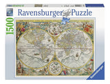 Ravensburger Puzzle 1500 Pzs Mapa Antiguo 12000716