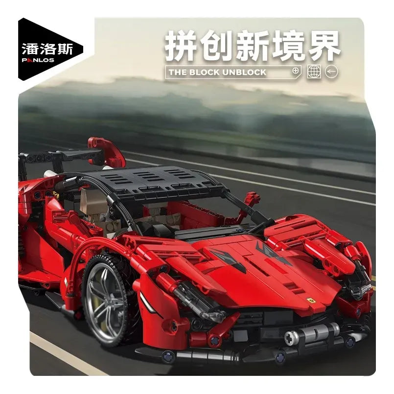 Panlos Brick Super Racing Coche Carrera 1437 Pzs 2790956