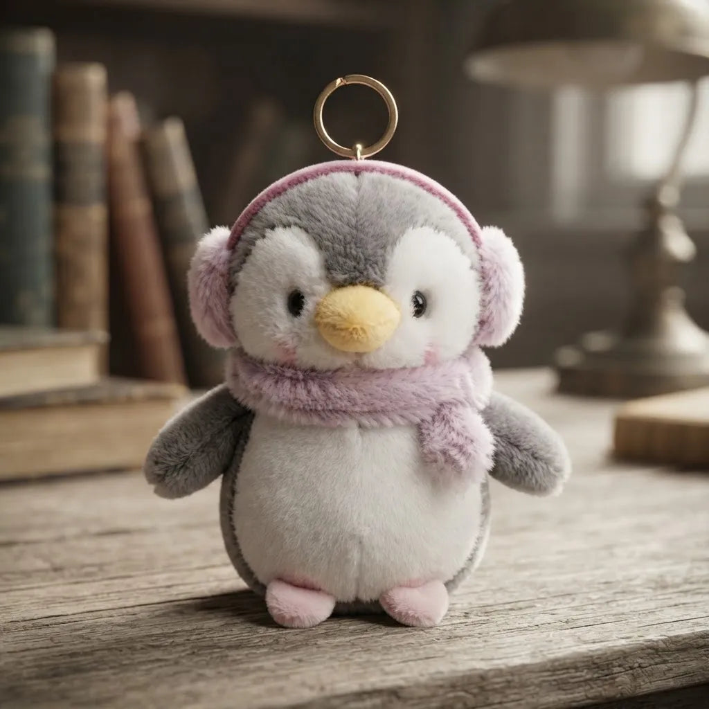 Pinguino Llavero de Peluche Shine KL553