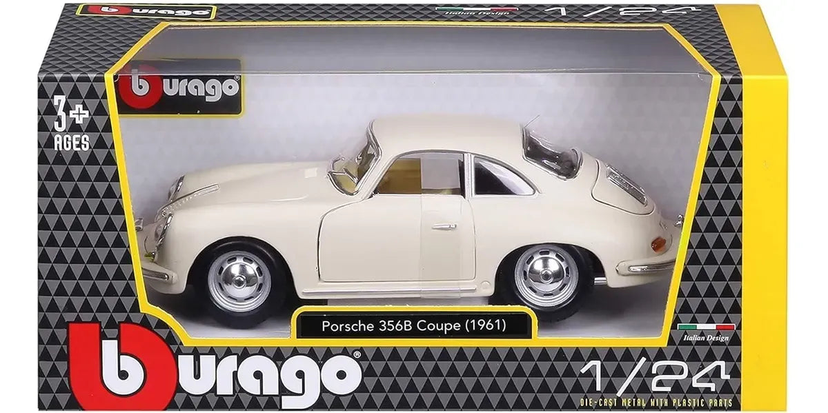Bburago 1:24 Porsche 356 Coupe Color Marfil 18-22079