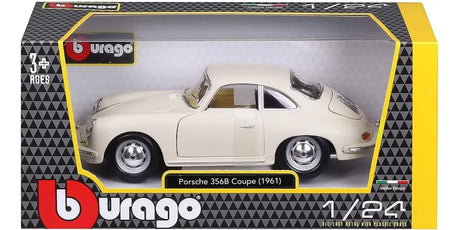 Bburago 1:24 Porsche 356 Coupe Color Marfil 18-22079