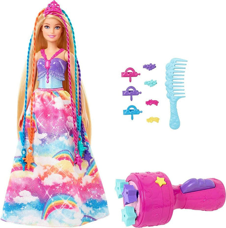 Barbie Muñeca Princesa Dreamtopia Con Trenzador Gtg00 Mattel