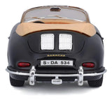 Bburago 1:24 Porsche 356 Cabriolet Negro 18-22078