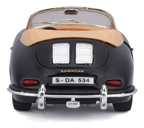 Bburago 1:24 Porsche 356 Cabriolet Negro 18-22078
