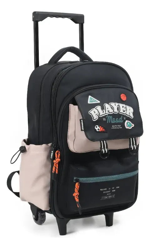 Chimola Mochila Carro 18p University Sports Black FS122