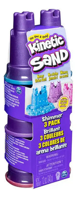 Kinetic Sand Brillant Set x3 Castillos 340g 71457