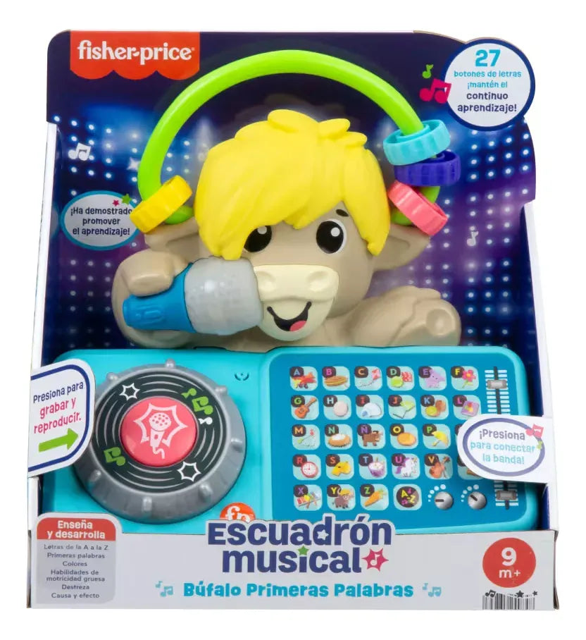 Fisher Price Escuadron Musical A to Z Yak HYL15