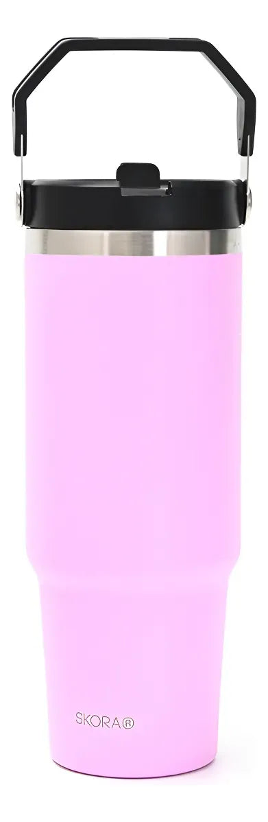 Skora Vaso termico rosa con pico de 900ml 37197