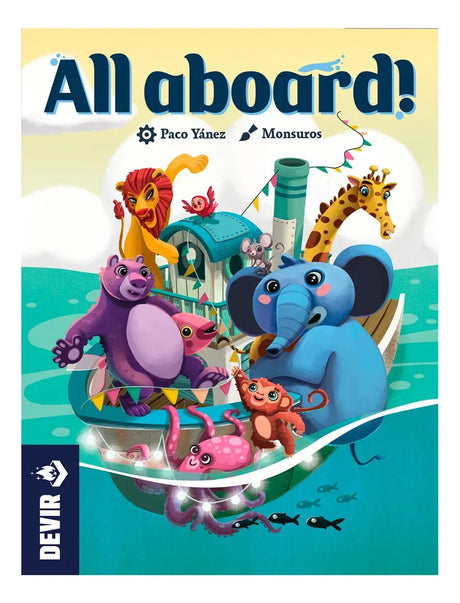Juego de Mesa All Aboard! Devir 40-4241