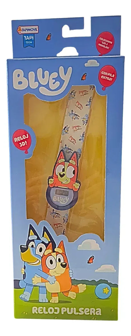 Reloj 3d C/personaje Bluey Blu01209