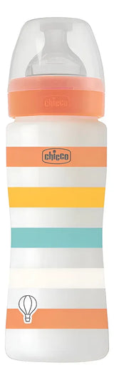 Chicco Mamadera Wellbeing Colors con sistema anticolicos 4M+ 00028637310370