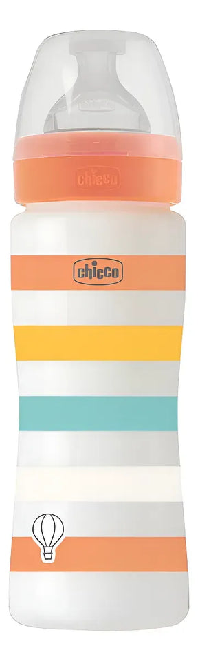 Chicco Mamadera Wellbeing Colors con sistema anticolicos 4M+ 00028637310370