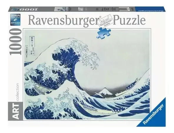 Ravensburger Puzzle 1000 Pz La Gran Ola De Kanagawa 12000107
