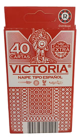 Cartas x40 Victoria Naipes Españoles 01095404