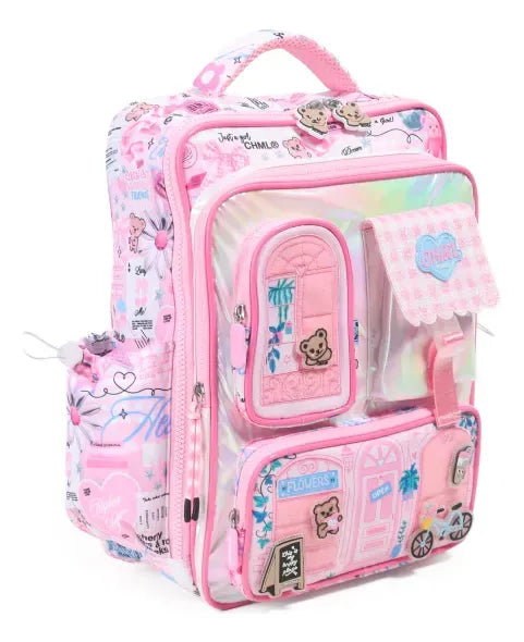 Chimola Mochila Espalda My House 16p My Collection Pink TR184