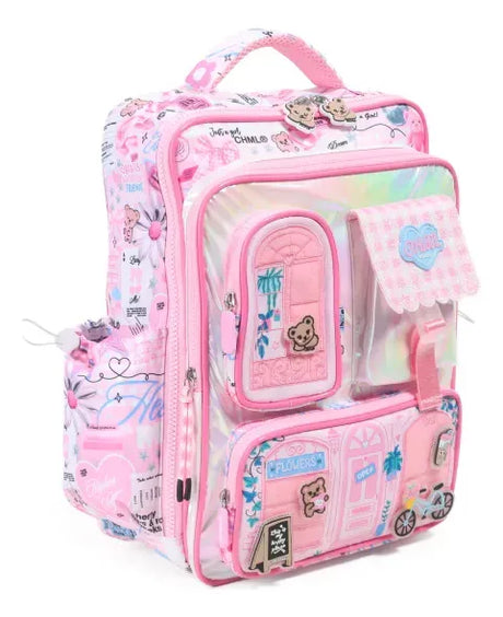 Chimola Mochila Espalda My House 16p My Collection Pink TR184