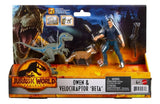 Jurassic World Dr. Alan Grant & Dimetrodon Mattel Hdx46