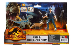 Jurassic World Dr. Alan Grant & Dimetrodon Mattel Hdx46
