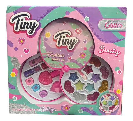 Tiny Set De Maquillaje Con Glitter Beauty En Caja 3311