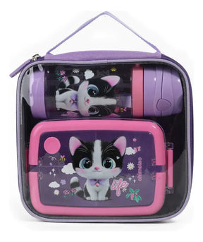 Chimola Lunch Box Set Cat BZ145