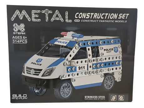 Metal Set Camioneta Police 314pz ZY1681322