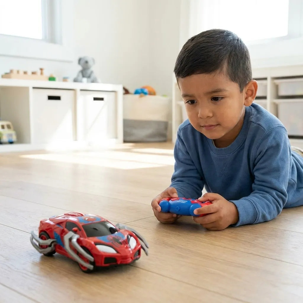 Spidercar Auto R/c Spiderman Ikdis113