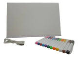 Pizarra Led Con 12 Marcadores FDKW5072213 413-0068