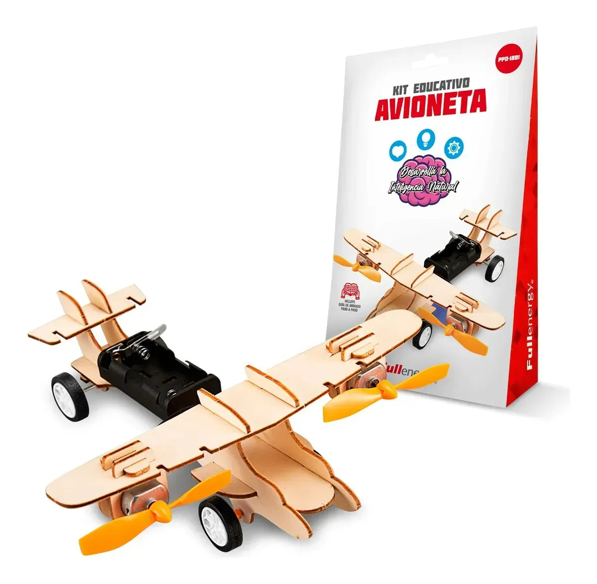 Kit Educativo Avioneta 37 Piezas PPD-1001