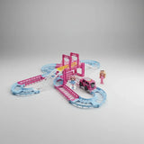 Pista con Coche Rosa para Niñas 30pzs 3067827